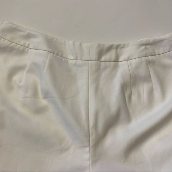 - Vintage Talbots White Straight Wide Leg Stetch Chino Pants Women's Size 14 - Picture 12 of 16